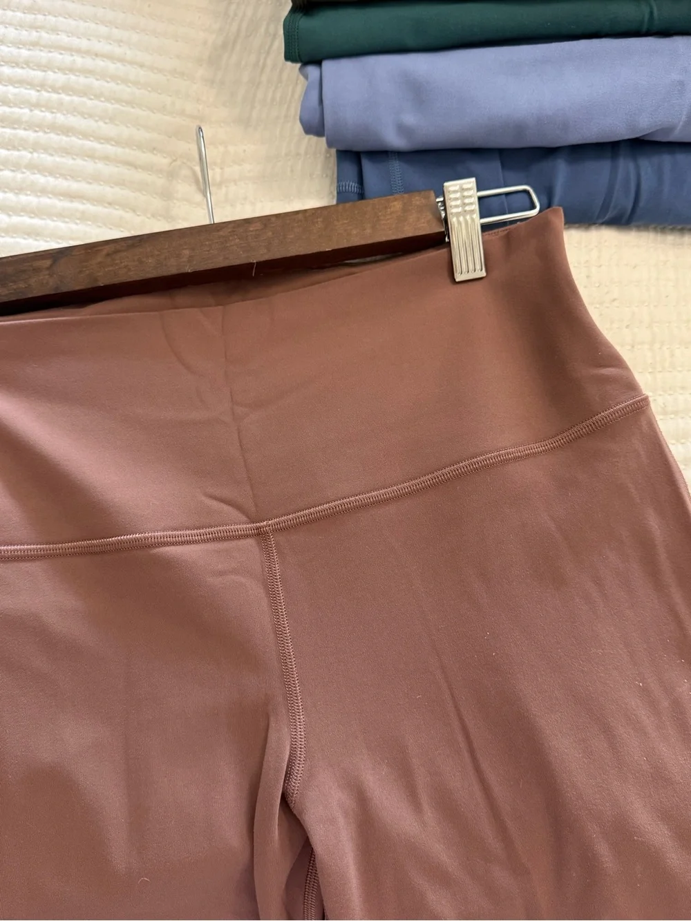 lululemon athletica High-Rise Flare Leggings in Mauve Brown